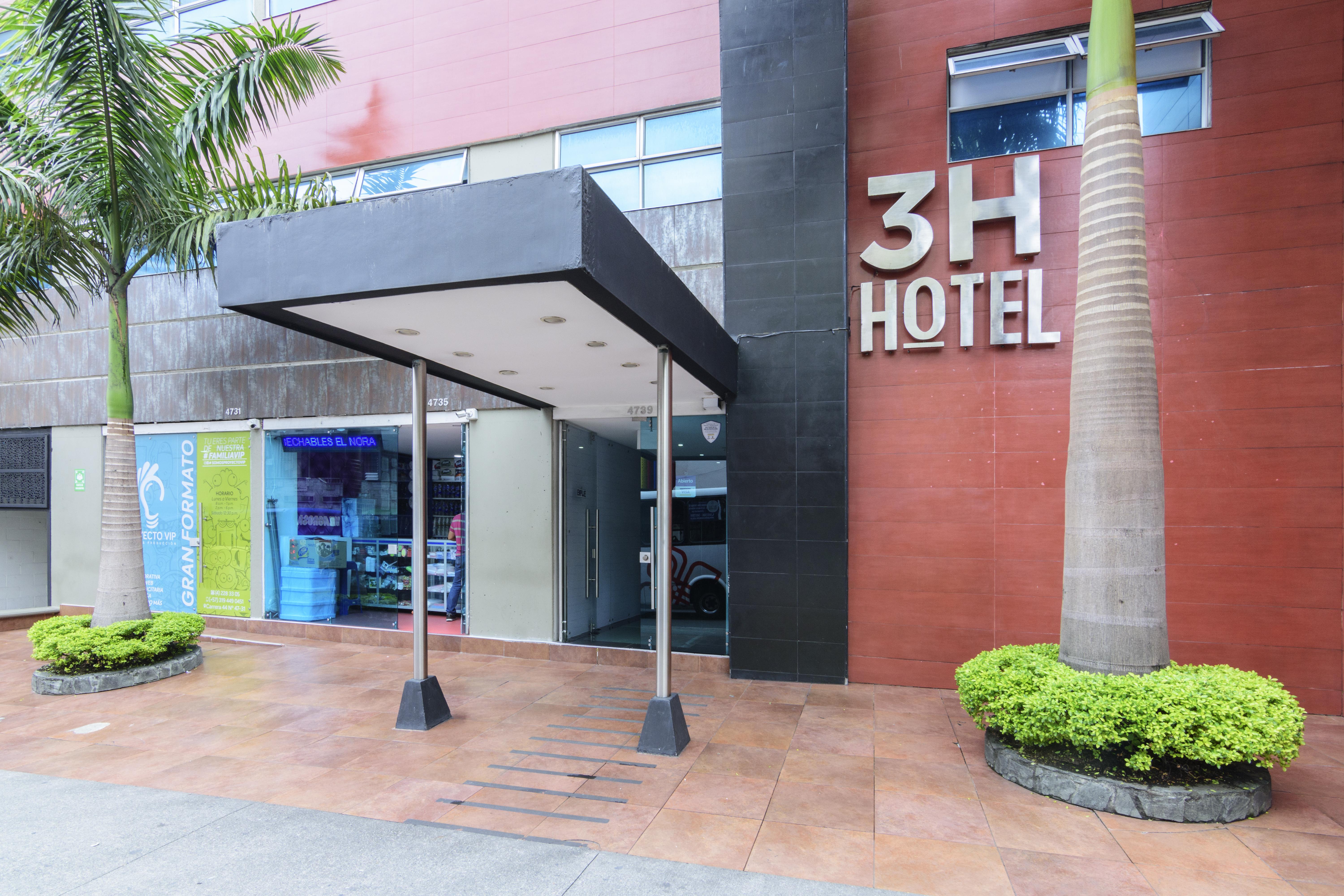 3H Hotel Centro Historico メデジン エクステリア 写真